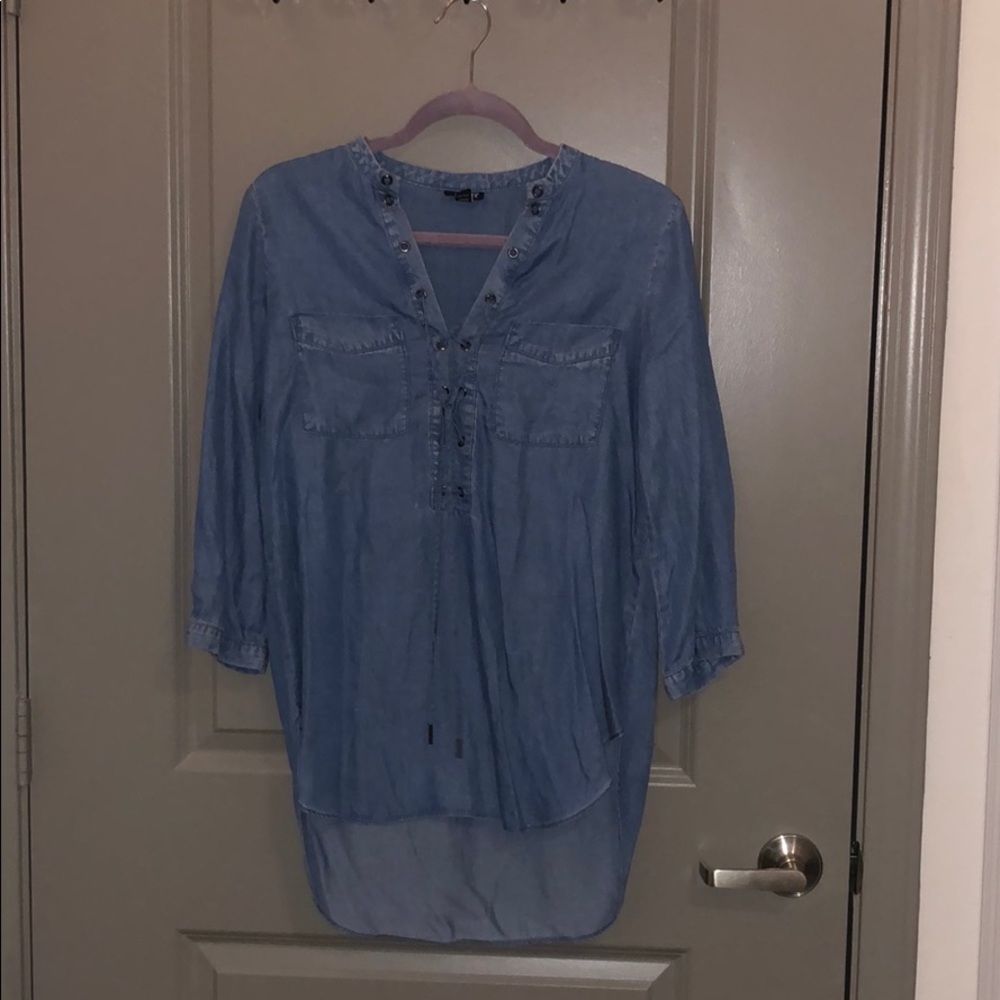 Blue jean top